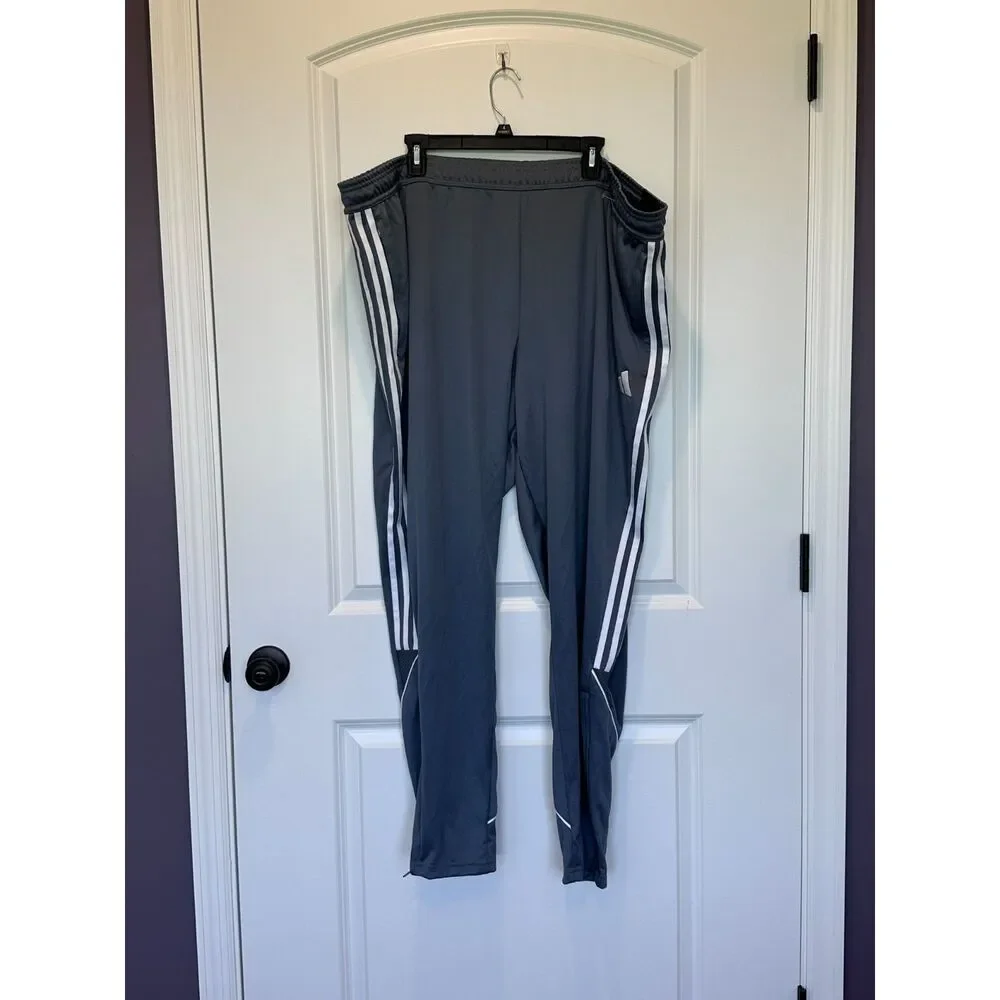 NWT Adidas Tiro 23 League Football/Soccer Track Pants Gray Size 4XL